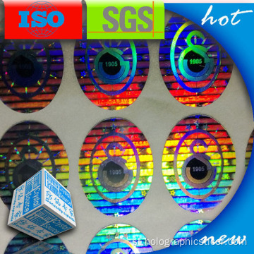 Lifilimi tsa Holographic Self Adhesive